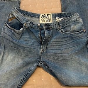 Ariat M4 low rise bootcut mens jeans 38/34